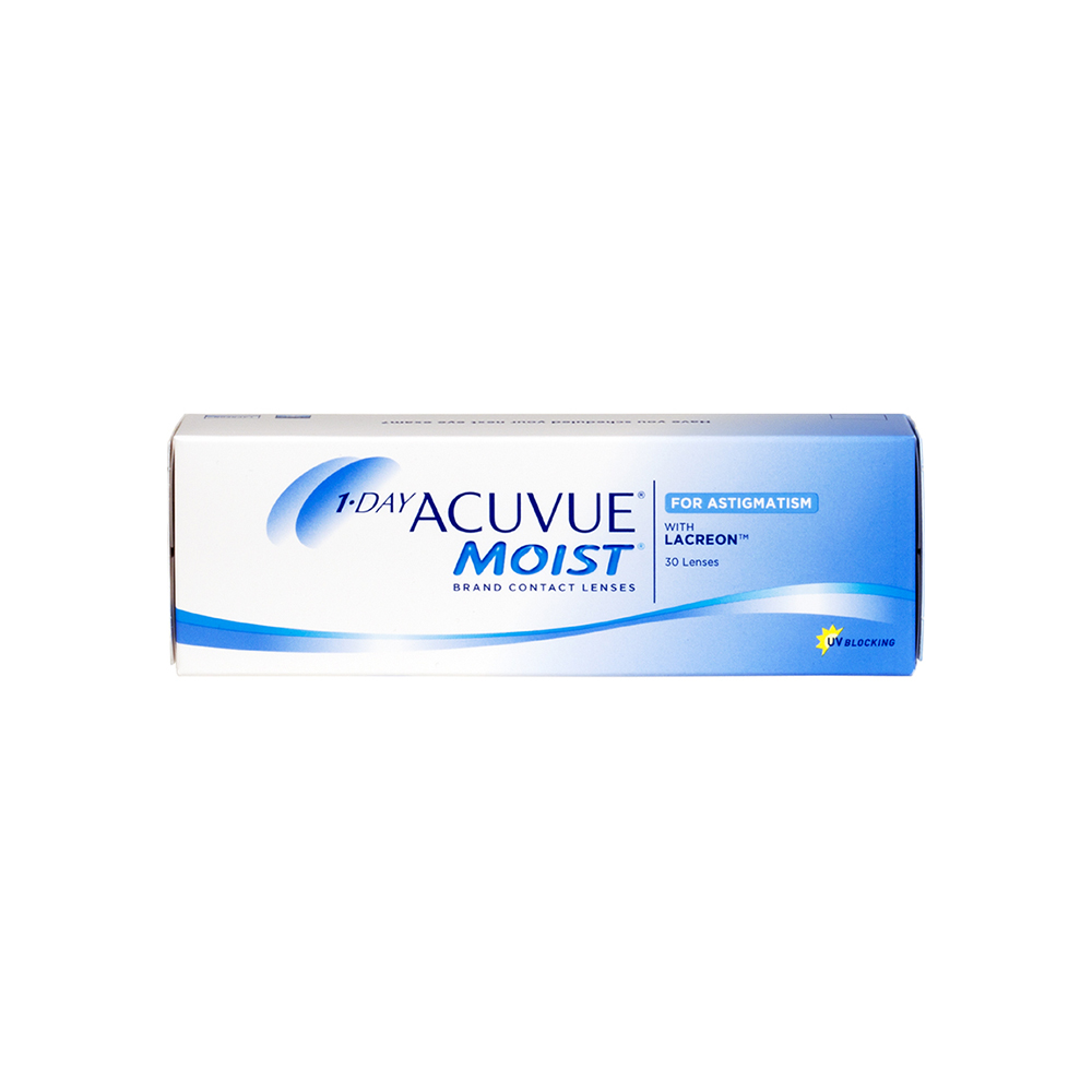 Eyes on Beickell Contact Lens Brands – 1-DAY ACUVUE MOIST for ASTIGMATISM 30pk