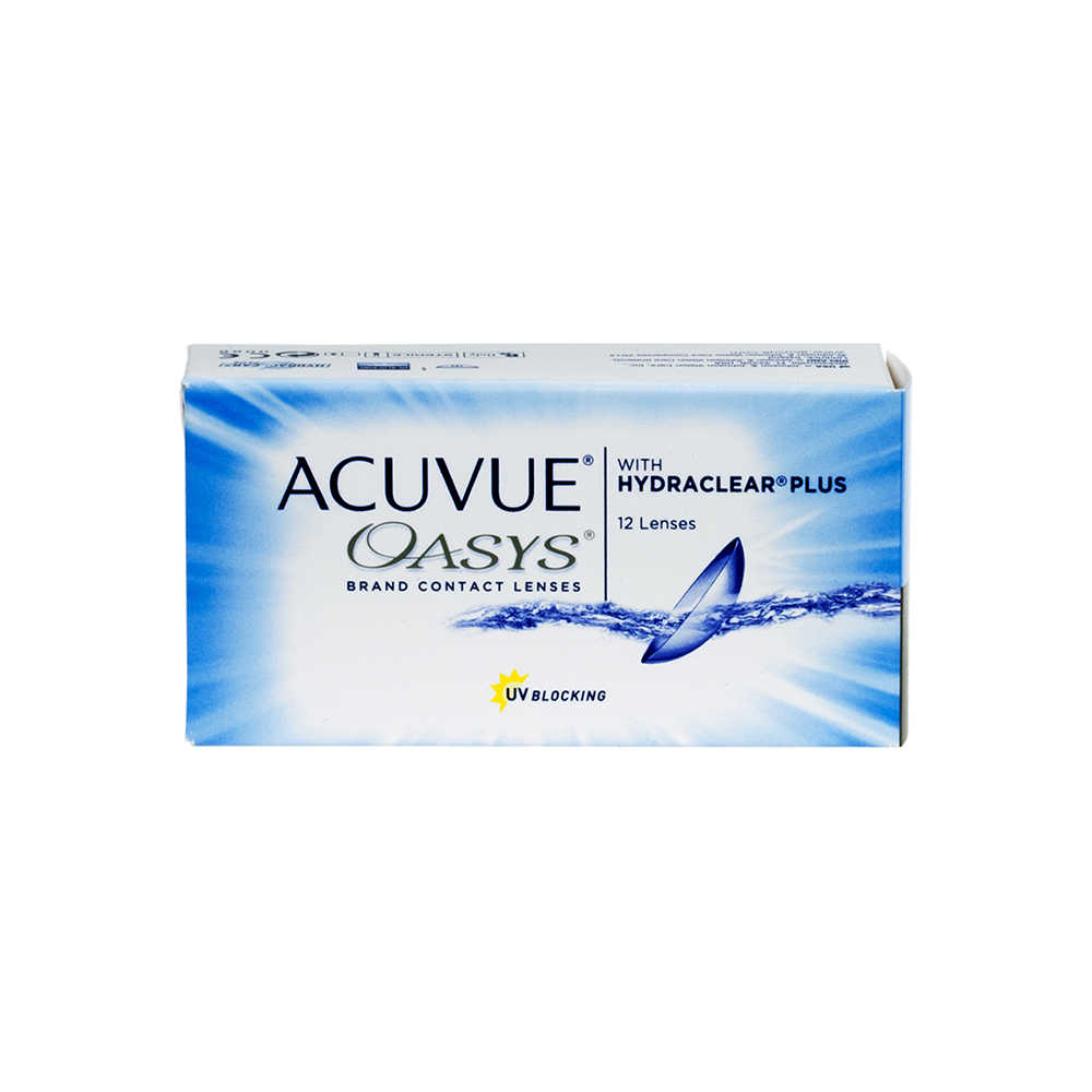 Eyes on Beickell Contact Lens Brands-ACUVUE OASYS with HYDRACLEAR PLUS 12pk