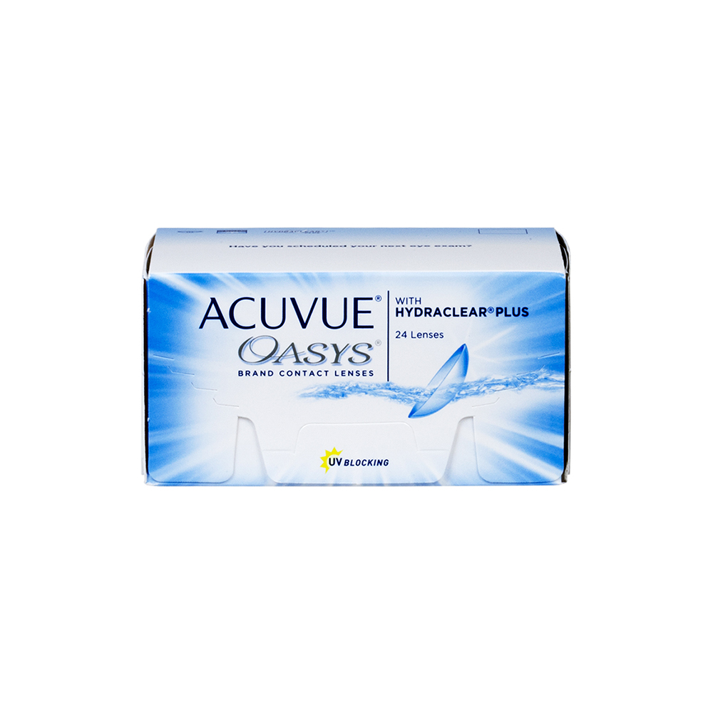 Eyes on Beickell Contact Lens Brands ACUVUE OASYS with HYDRACLEAR PLUS 24pk