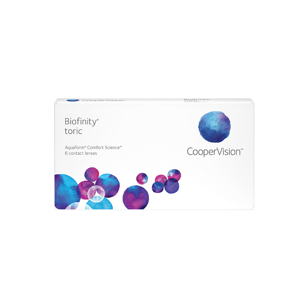 Eyes on Beickell Contact Lens Brands -Biofinity Toric