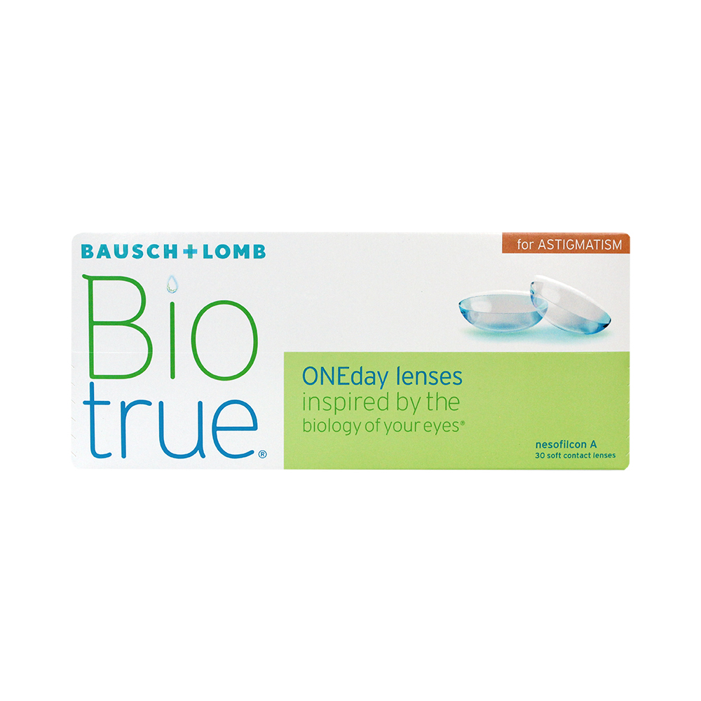 Eyes on Beickell Contact Lens Brands – Biotrue ONEday Astigmatism 30 pack