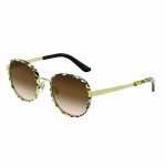 Eyes on Brickell: Dolce & Gabbana – 0DG2227J   Leo Glitter Gold/Gold