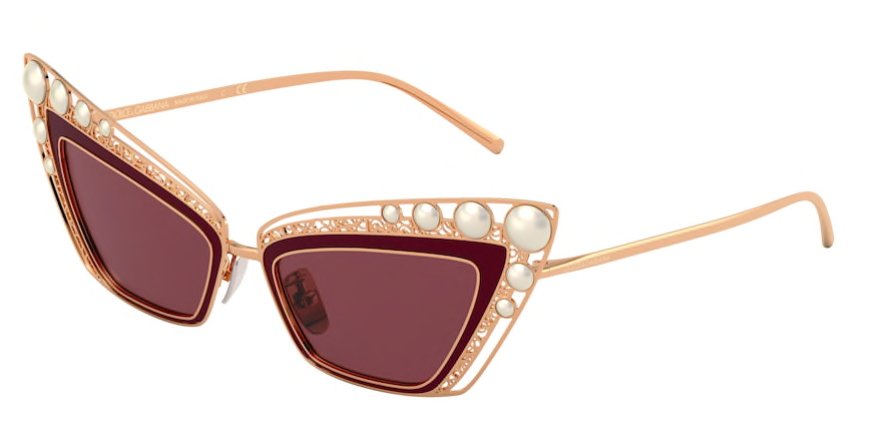 Eyes on Brickell Dolce Gabbana – 0DG2254H Pink GoldBordeaux