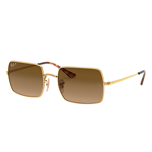 Eyes on Brickell: Rayban- RB1969 Gold Frame Brown Lenses Glasses