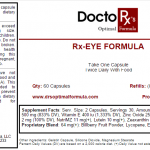 Get Eye formula from Eyes On Brickell : Promote Good Vision