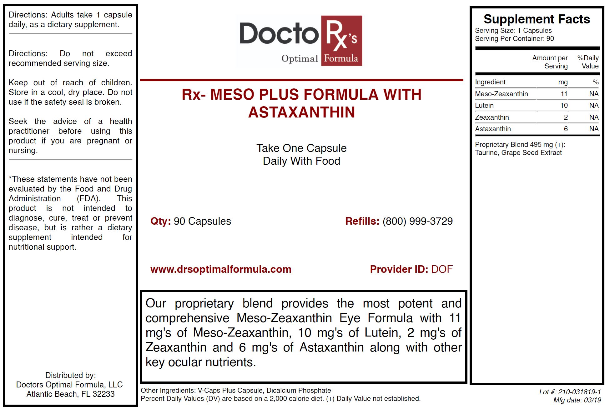 Doctor Rx Meso Plus Formula Get in At Eyes on Brickell